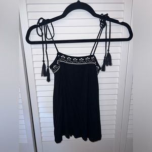 American Eagle - Black Tank - XXS